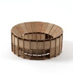 MEDICIS — Maquette d’étudeMaquette réalisée comme support d’étude du projet «L’éloge du pin», un