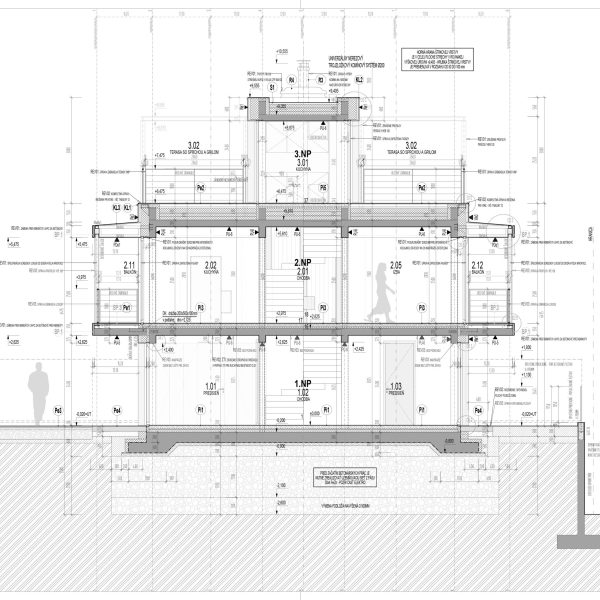 ČECHVALA ARCHITECTS RDH - section 3 (1 of 2)