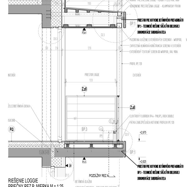 ČECHVALA ARCHITECTS RDH - section B (2 of 2)