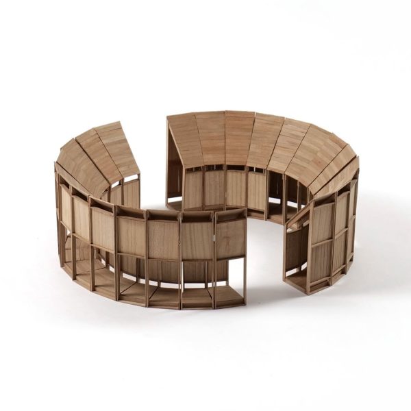 MEDICIS — Maquette d’étudeMaquette réalisée comme support d’étude du projet «L’éloge du pin», un (1)