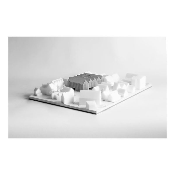 Monolith - Model 1-200Town Hall in PfungstadtBachelor Thesis Jury- Prof. H.Baurmann (Hrsg.), J.R